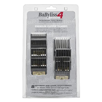 BaBylissPRO Premium Clipper Guards – 8-Pack (FXPCG)