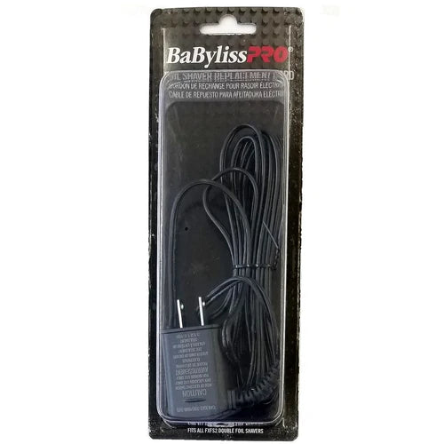 BaBylissPRO™ FXFSCORD Replacement Power Cord — 9 ft (Fits FOILFX02 / FXFS2 Foil Shavers) — OEM