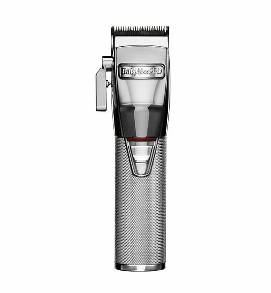 BaBylissPRO FX870S Silver Cordless Clipper – Professional Closeout Edition (Limited Stock