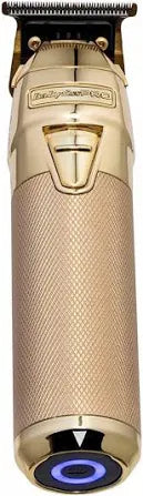 BaBylissPRO FXONE GOLDFX All-Metal Cordless Trimmer (FX799G) – Interchangeable Battery, Brushless Motor
