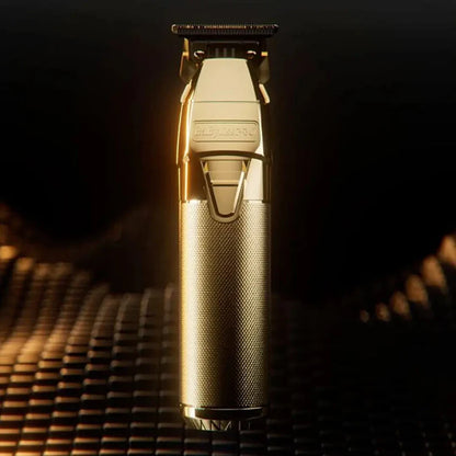 BaBylissPRO FXONE GOLDFX All-Metal Cordless Trimmer (FX799G) – Interchangeable Battery, Brushless Motor
