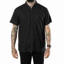 Barber Strong™ Professional Barber Jacket – Black | Lightweight, Water-Resistant NanoShield Barber Uniform