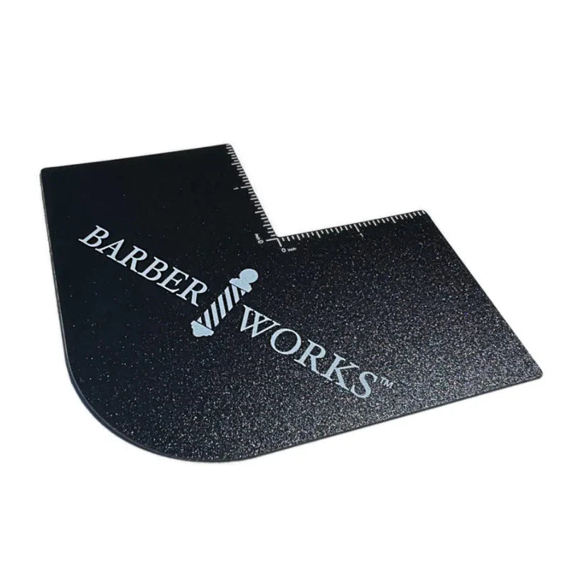 BarberWorks™ Klutch Card – Precision Color Enhancement Template for Beards, Hairlines & Lineups