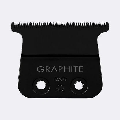 BaBylissPRO® Black Graphite Fine-Tooth Trimmer Blade (FX707B) – Zero Gap Adjustable T-Blade for FX787, FX797, FX726 & FX773N Trimmers