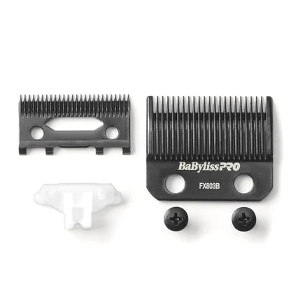 BaBylissPRO® Black Graphite Taper Blade (FX803B) – Replacement Taper Blade for FX870, FX825, FX890, FX673N & All 2-Hole Systems