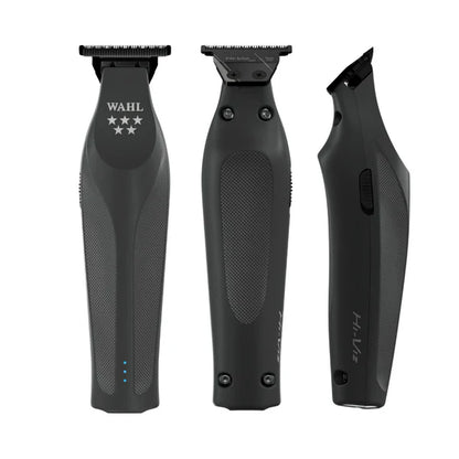 Wahl Hi-Viz™ Nightshade Limited Edition Matte Black Trimmer – DLC Zero-Gap T-Blade, Full-Size Motor, 360° Visibility