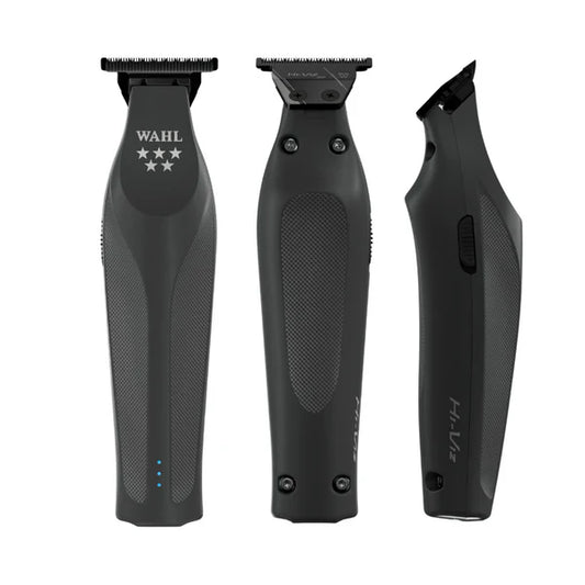 Wahl Hi-Viz™ Nightshade Limited Edition Matte Black Trimmer – DLC Zero-Gap T-Blade, Full-Size Motor, 360° Visibility - ALL THINGS MEN