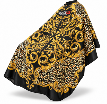 Black Ice Cutting Cape - Baroque Leopard