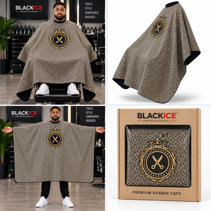 Black Ice Cutting Cape- Modern