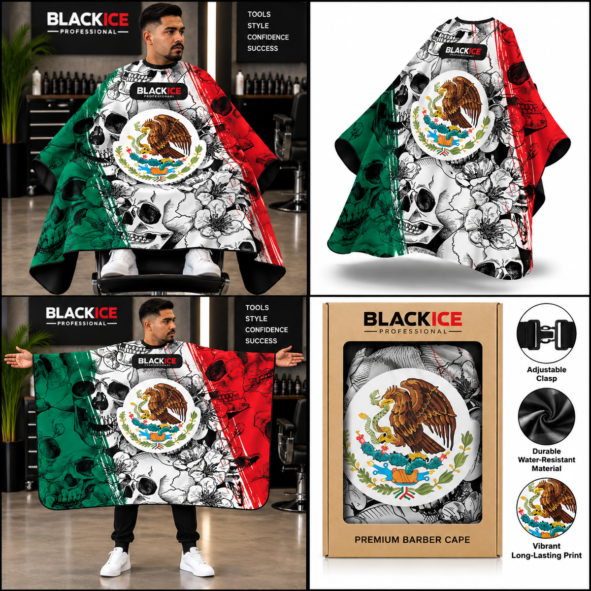 Black Ice Cutting Cape- Calaveras