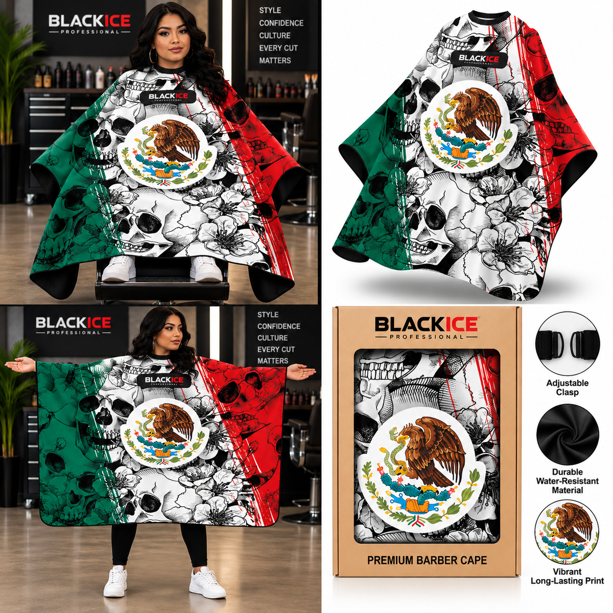 Black Ice Cutting Cape- La Patria