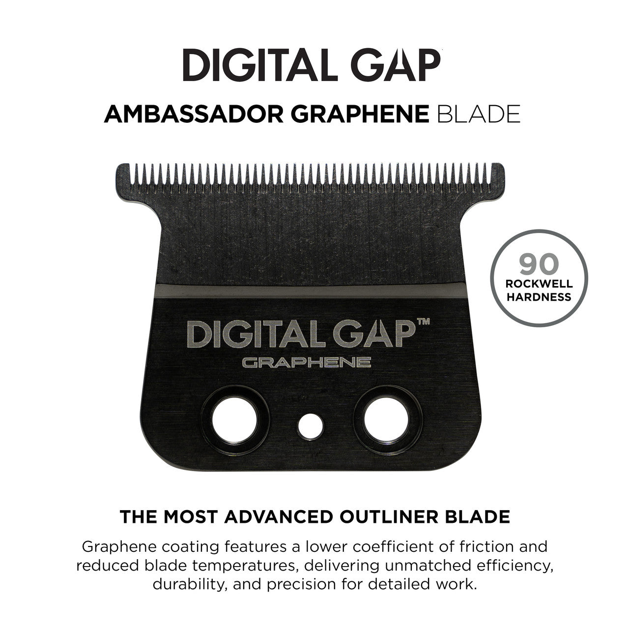 Cocco™ ADGT-G Graphene Trimmer Blade (ADGT-G) — Digital Gap™ Zero-Gap Precision for Hyper Veloce Pro & Veloce Pro