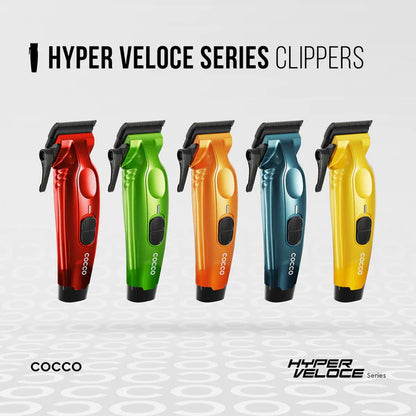 Cocco Hyper Veloce Pro Clipper — Limited Edition Power + Graphene Blade-Multiple Colors Available