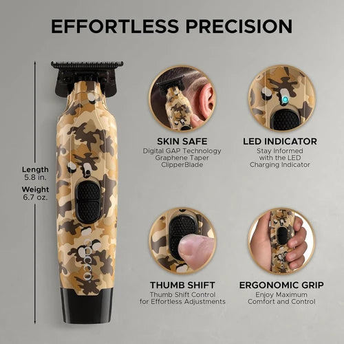 Cocco Hyper Veloce Pro Cordless Trimmer – Limited Edition Camo (CHVPT-CAMO)