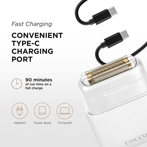 Cocco Impacto Micro Wet-to-Dry Triple Foil Shaver