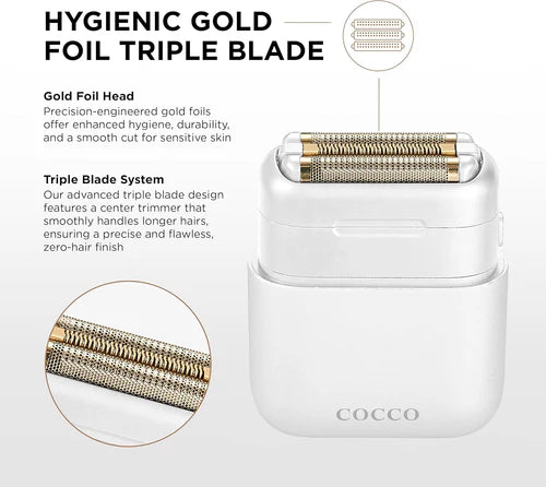 Cocco Impacto Micro Wet-to-Dry Triple Foil Shaver