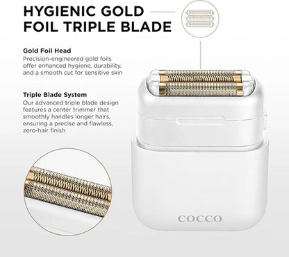 Cocco Impacto Micro Wet-to-Dry Triple Foil Shaver