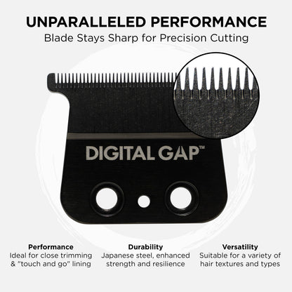 Cocco™ DGST Original Trimmer Blade (DGST) — Digital Gap™ Outliner & Precision Replacement | Fits Hyper Veloce Pro & Veloce Pro