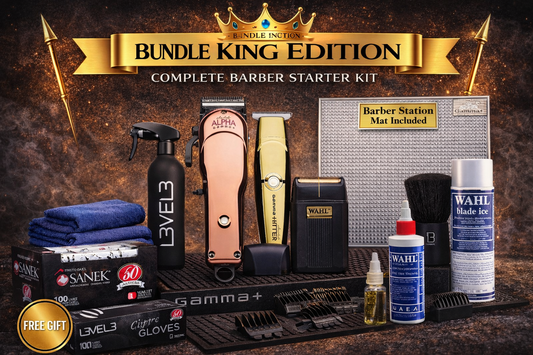 Gamma+ Absolute Final Edition - Complete Barber Starter Kit (Discontinued - Only 4 Available) | Bundle King
