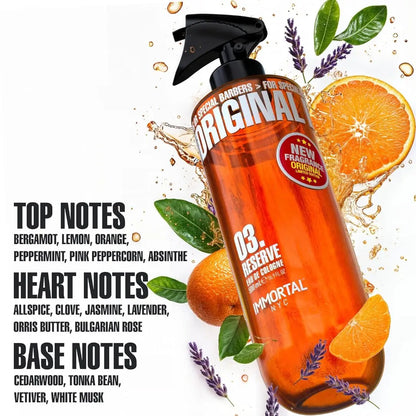 IMMORTAL NYC Reserve No.3 Orange Aftershave Cologne – 17 oz