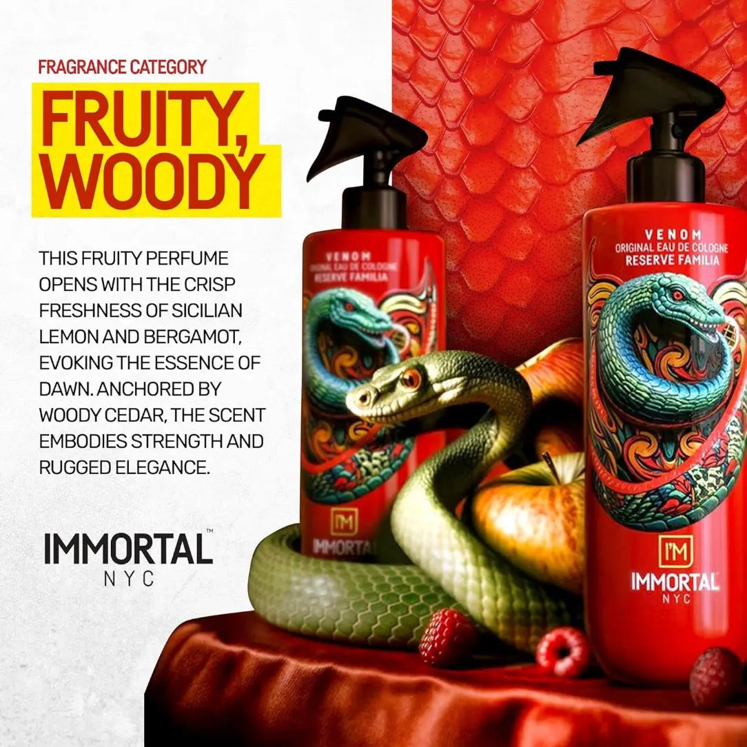 IMMORTAL NYC Reserve Venom Aftershave Cologne – 17 oz