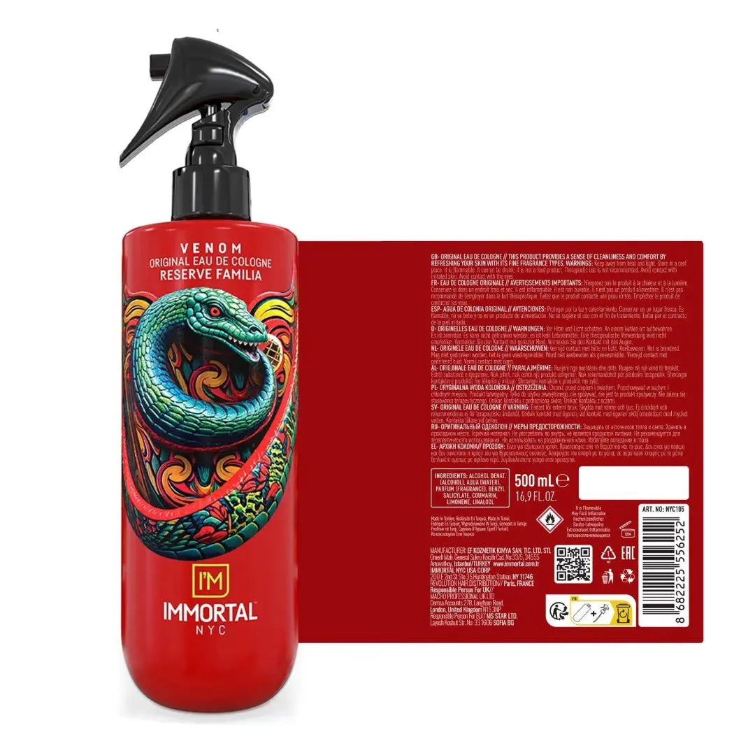 IMMORTAL NYC Reserve Venom Aftershave Cologne – 17 oz
