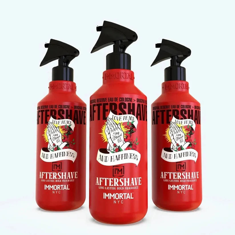 Immortal NYC Stay Blessed 3 Aftershave Splash – Cool Surf Scent