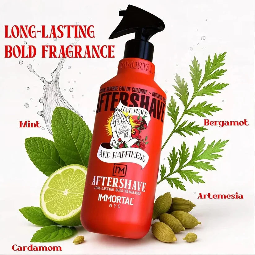 Immortal NYC Stay Blessed 3 Aftershave Splash – Cool Surf Scent
