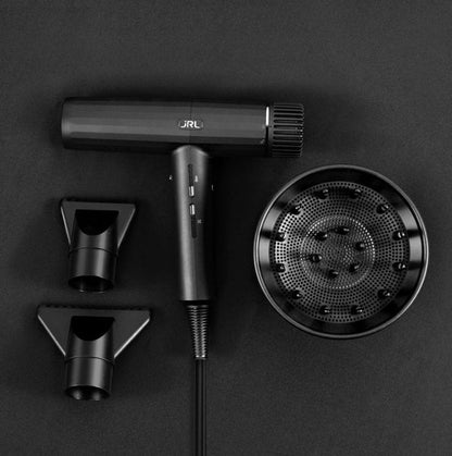 JRL Professional High-Speed Hair Dryer — 95,000 RPM Turbo-Dry Engine, LED Smart System, Auto-Clean + Ion Technology