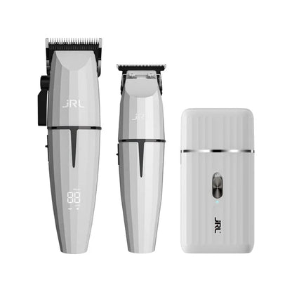 JRL Ghost Professional Combo — Clipper, Trimmer & Shaver Set (Reset IQ™, Smart-Clip™, Magnetic Levitation)