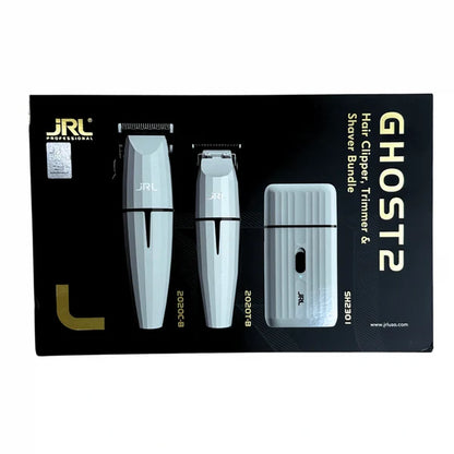 JRL Ghost Professional Combo — Clipper, Trimmer & Shaver Set (Reset IQ™, Smart-Clip™, Magnetic Levitation)