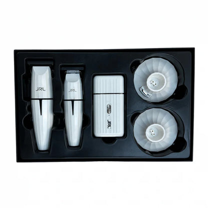 JRL Ghost Professional Combo — Clipper, Trimmer & Shaver Set (Reset IQ™, Smart-Clip™, Magnetic Levitation)