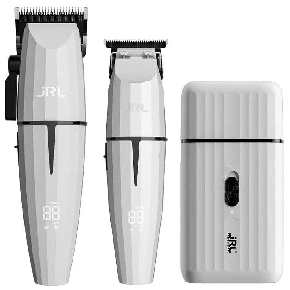 JRL Ghost Professional Combo — Clipper, Trimmer & Shaver Set (Reset IQ™, Smart-Clip™, Magnetic Levitation)