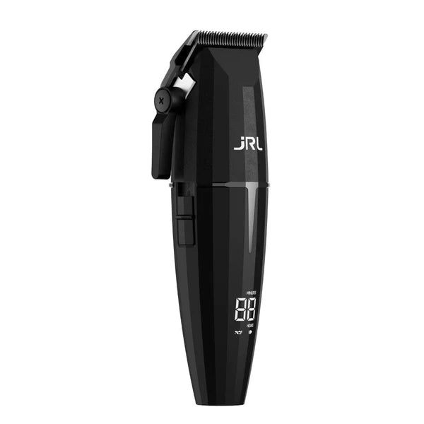 JRL Fresh Fade FF2020C-B Onyx Professional Clipper — Smart-Clip Torque Control, 5-Hour Runtime, Cool Blade Tech