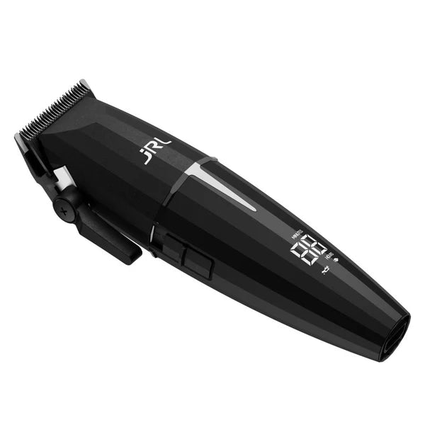 JRL Fresh Fade FF2020C-B Onyx Professional Clipper — Smart-Clip Torque Control, 5-Hour Runtime, Cool Blade Tech