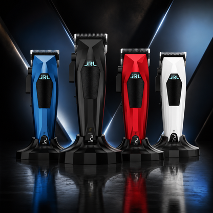 JRL 3000C Compact Professional Cordless Clipper – Black, Blue, Red or White Fade Clipper