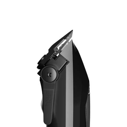 JRL Diamante 8200 RPM Brushless Cordless Clipper – Zero-Gap Fade Blade, Dual Speed, Reset IQ™ Dock (Black/Orange)