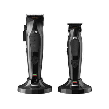 JRL Professional Diamante DI2025 Cordless Clipper & Trimmer Combo Kit – Black or Yellow Barber Set