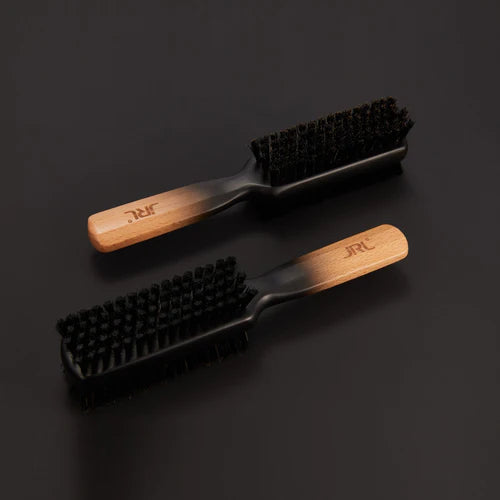 JRL Professional Double-Sided Hair & Beard Brush – Boar & Synthetic Bristles, Premium Wood Handle