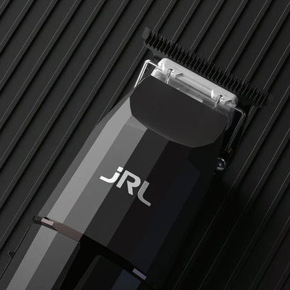 JRL Onyx Cordless Hair Trimmer FF2020T-B – Professional Zero-Gap T-Blade Trimmer for Lineups, Edge-Ups, Detailing & Dry Shaving