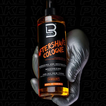 L3VEL3 After Shave Cologne Spray – Professional Barber Finish (13.5oz)