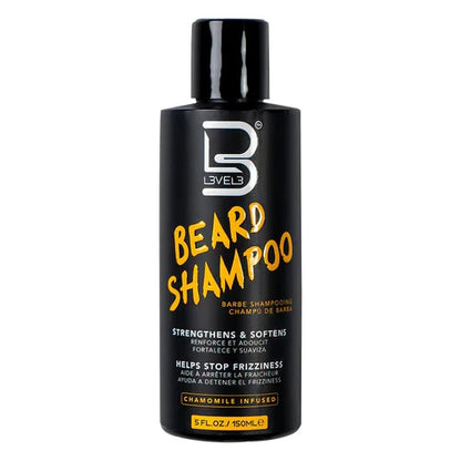 L3VEL3 Chamomile Beard Shampoo/ Softens & Soothes Beards– 5oz