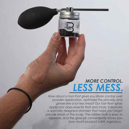 L3VEL3 Hair Fiber Applicator – Precision Spray Tool for Clean Coverage
