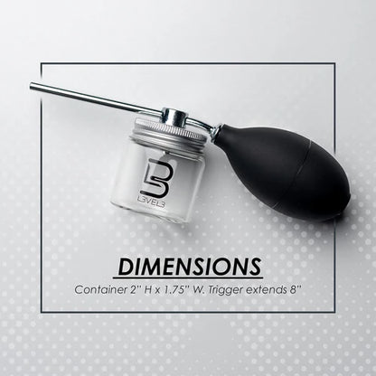 L3VEL3 Hair Fiber Applicator – Precision Spray Tool for Clean Coverage