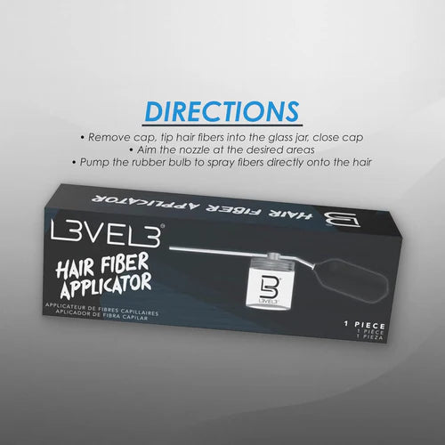 L3VEL3 Hair Fiber Applicator – Precision Spray Tool for Clean Coverage