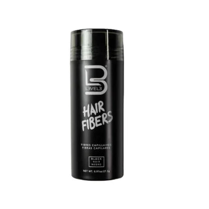 L3VEL3 Hair Fibers – Instant Hairline & Density Builder (Black or Brown)