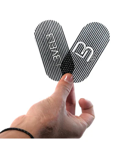 L3VEL3 Hair Grips (4 Piece) | Professional Velcro Hair Sectioning Clips