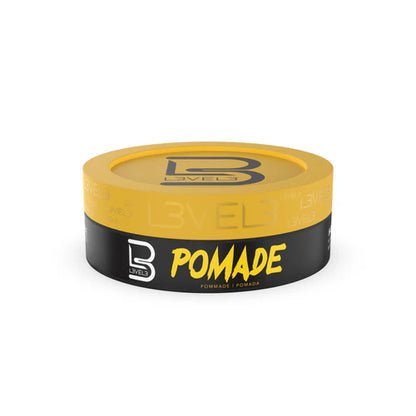 L3VEL3™ Keratin Pomade – High Hold, High Shine Barber Pomade (Available in 150 ml & 500 ml Sizes)