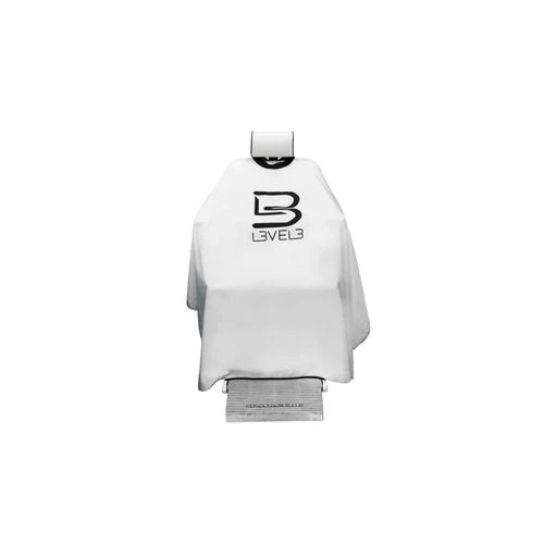 L3VEL3™ Rubber Neck Cutting Cape – Waterproof, Chemical-Resistant Barber Cape with Spill-Proof Neck Seal