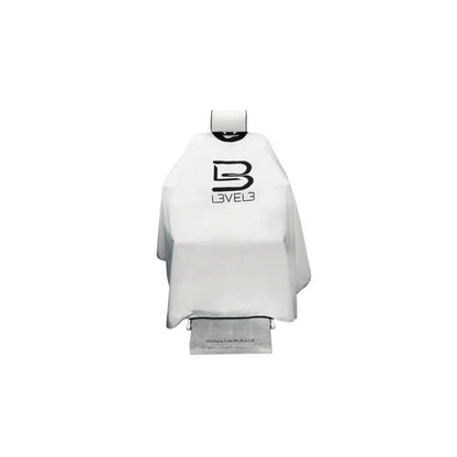 L3VEL3™ Rubber Neck Cutting Cape – Waterproof, Chemical-Resistant Barber Cape with Spill-Proof Neck Seal